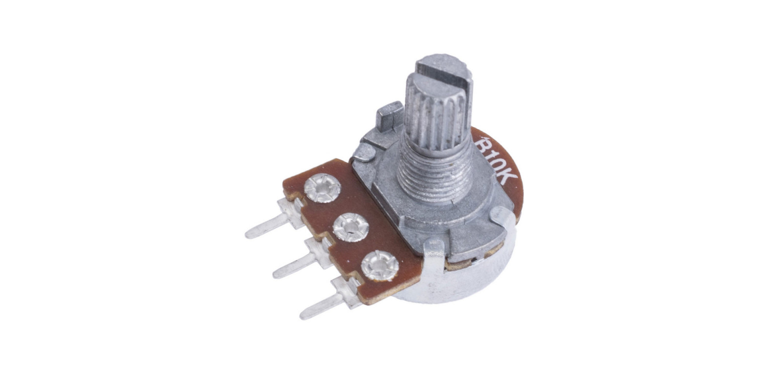 R16 10 kOhm линейный моно (KLS4-WH148-1A-2-18T-B103-L15) без крепежа