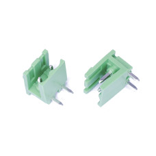 Клемник 2EDGR-5.0-02P-14-00A(H) 2конт., зелений (Degson)