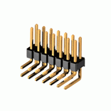 PLD-80R (CH81802H200, ZL212-80KG) (штирі на плату, 2х40, кутові, 2,54мм)