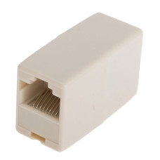Соединитель RJ45 (8P8C) гнездо-гнездо (KLS12-176-8P8C-I-01) Соединитель RJ45 (8P8C) гнездо-гнездо (KLS12-176-8P8C-I-01)