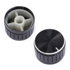 Ручка для потенциометра AL-PK 26-17 BLACK Ручка для потенциометра AL-PK 26-17 BLACK