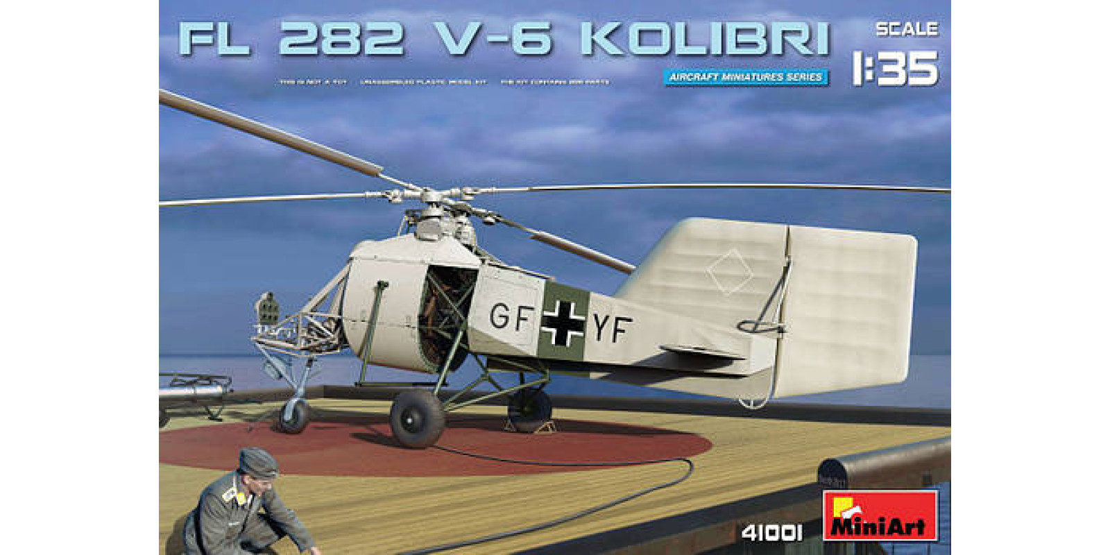 Вертоліт Fl 282 V-6 КОЛІБРІ. 1/35 MINIART 41001