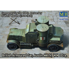 Британський броньований автомобіль Остін, MK IV. 1/72 MASTER BOX 72008