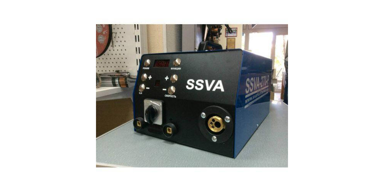 Інверторний зварювальний напівавтомат SSVA-270-P 4-ролика 380 V без пальника