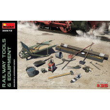 Залізничне обладнання та інструменти. 1/35 MINIART 35572