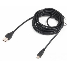 Кабель Cablexpert USB 2.0-miniUSB 5pin 3m (CCP-USB2-AM5P-10) Black