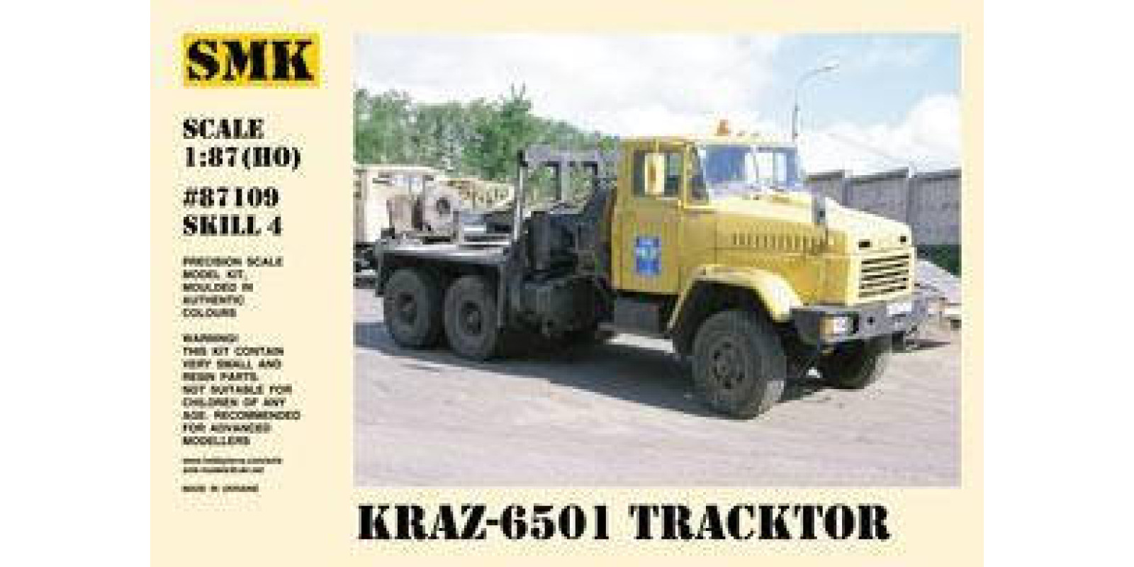 КрАЗ-6501 Седельный тягач.1/87 SMK 87109