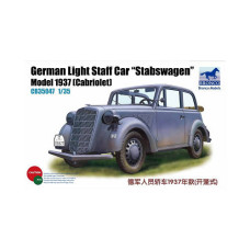 Opel Stabswagen (mod. 1937, сabriolet) / Німецький автомобіль, 2 МВ. 1/35 BRONCO MODELS CB-35047