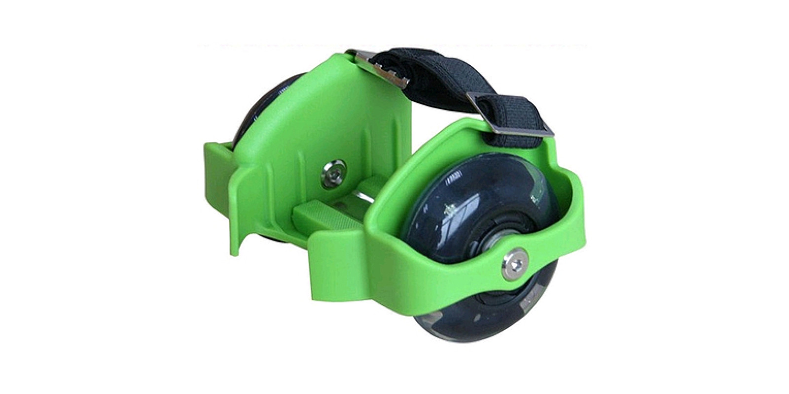 Ролики на пятку Flashing Roller 80 кг зеленые