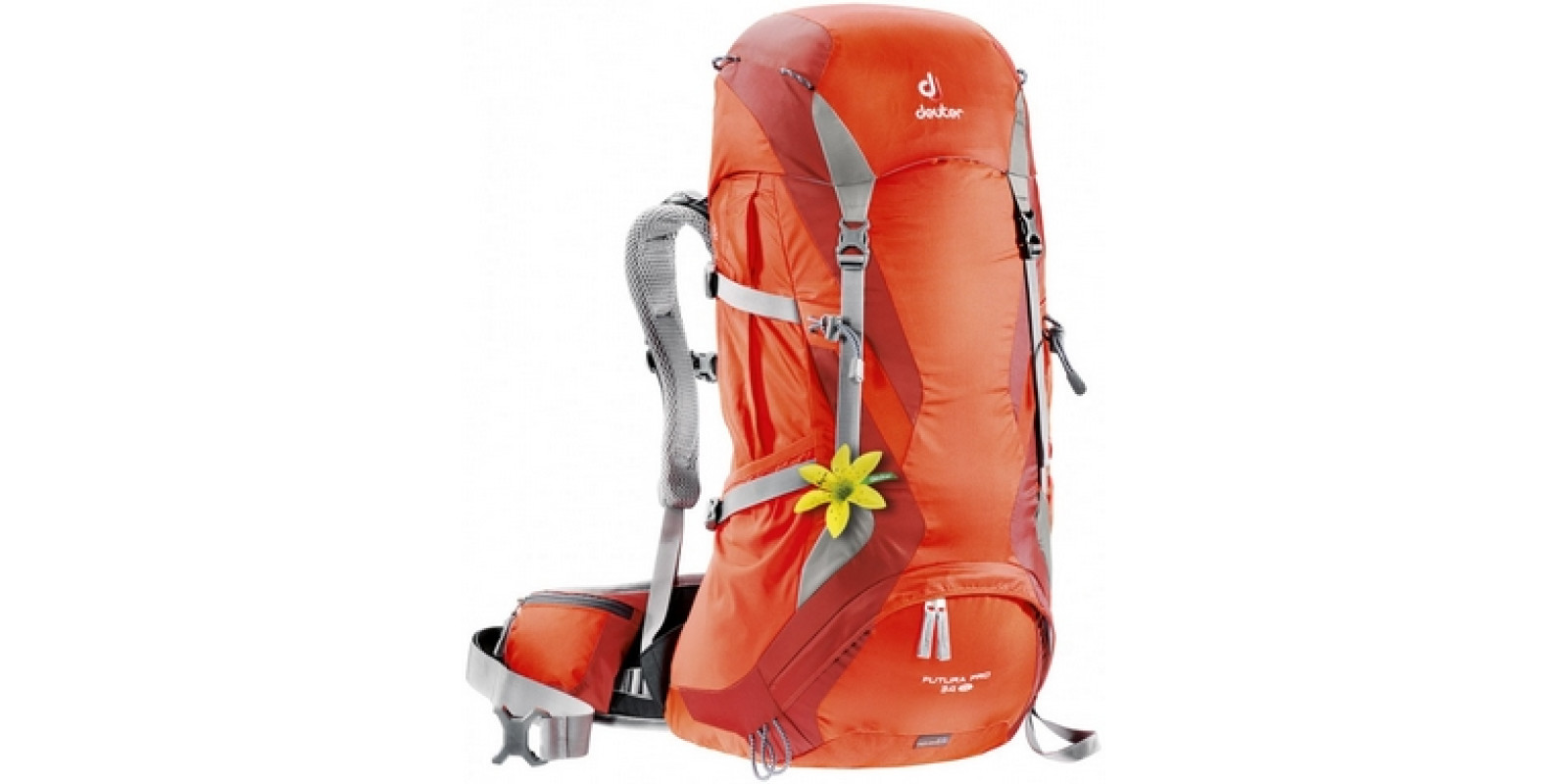 Рюкзак туристичний Deuter Futura PRO 34 л SL papaya-lava