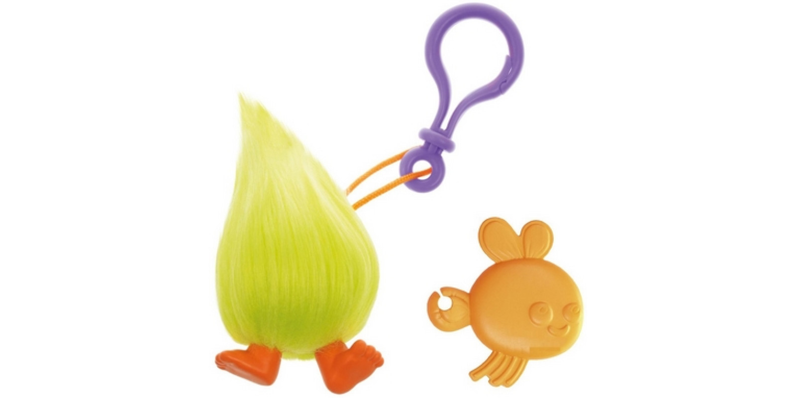 Игрушка с клипсой Тролли Zuru Trolls Fuzzbert 10,5 см салатовая Игрушка с клипсой Тролли Zuru Trolls Fuzzbert 10,5 см салатовая