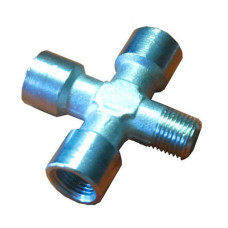 Розгалужувач + 1/8"зовн. на три 1/8" внутр.BEZAN 03-04-015 Розгалужувач + 1/8"зовн. на три 1/8" внутр.BEZAN 03-04-015