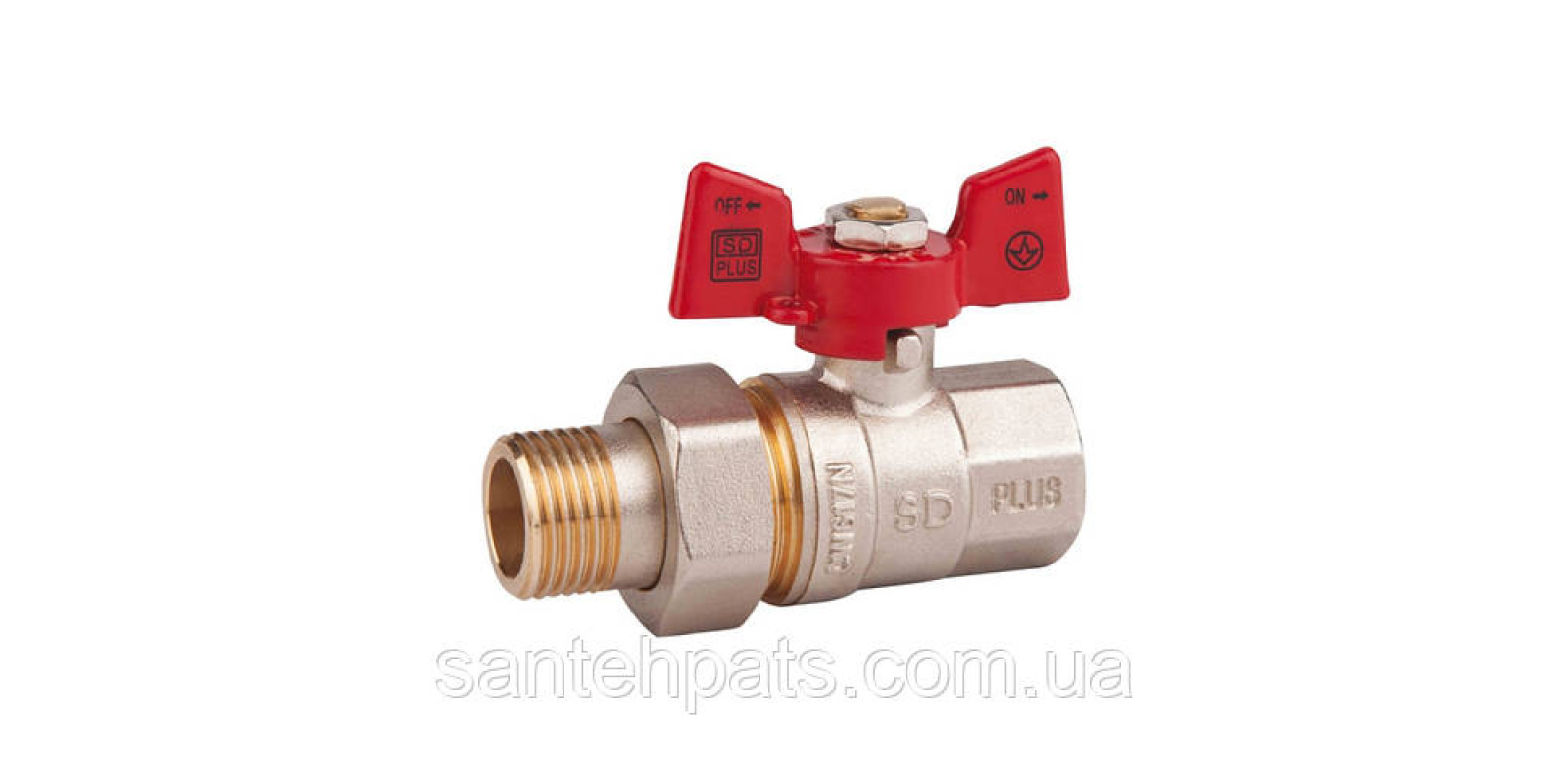 Кран американка SD Plus с американкой 1