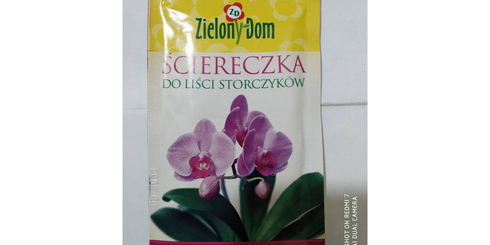 Zielony Dom Салфетка с удобрением для листьев орхидей Zielony Dom Салфетка с удобрением для листьев орхидей