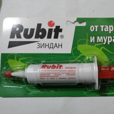 Шприц від тарганів та мурах шприц-гель Рубіт зіндан.