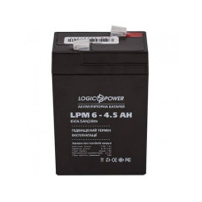 Акумуляторна батарея дитячого електромобіля Logic Power 6V 4.5Ah WST-4.5 AGM