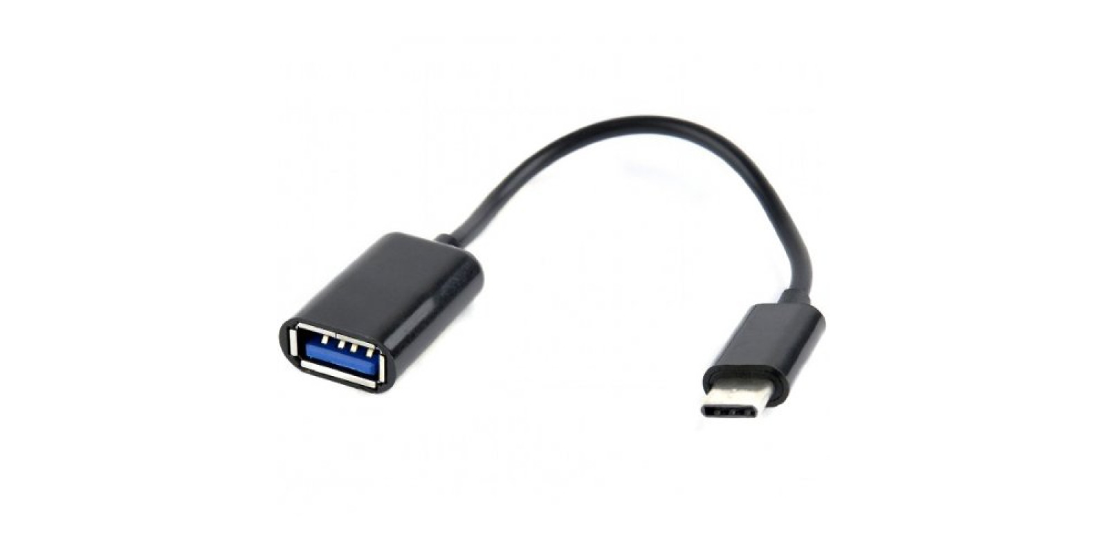 Адаптер Cablexpert USB 2.0-USB Type-C OTG CM/AF 0.2m (A-OTG-CMAF2-01)