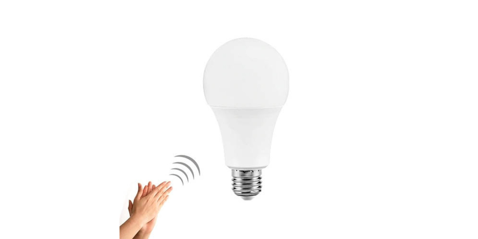 Лампа светодиодная с датчиком звука и освещенности E27, 9Вт LED Лампа светодиодная с датчиком звука и освещенности E27, 9Вт LED