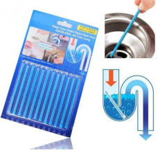 Палички від засорів раковини та ванни SANI STICKS набір 12 шт (KG-2254)