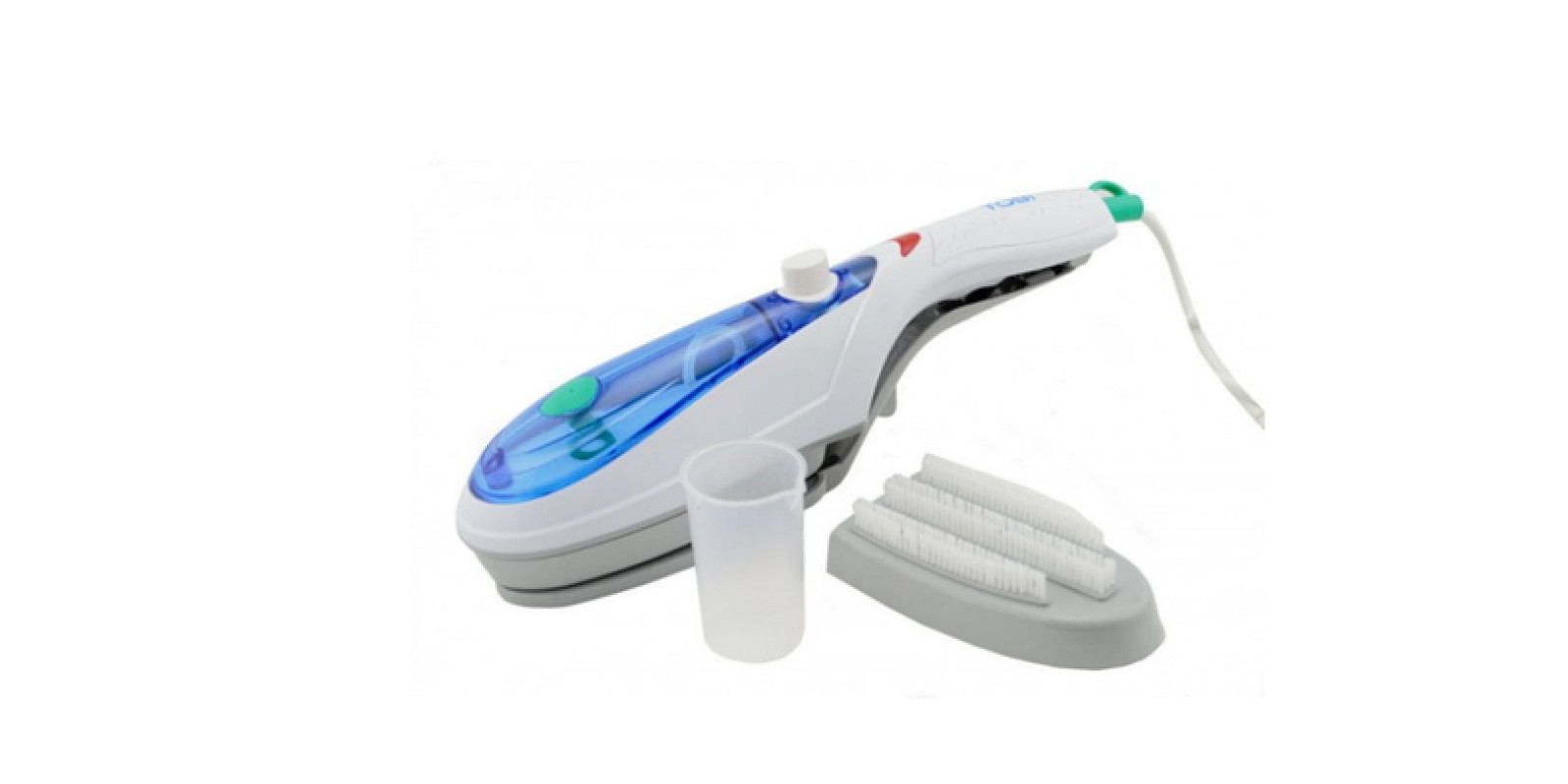Ручной отпариватель TOBI Travel Steamer паровой утюг щетка Белый (KG-2572)