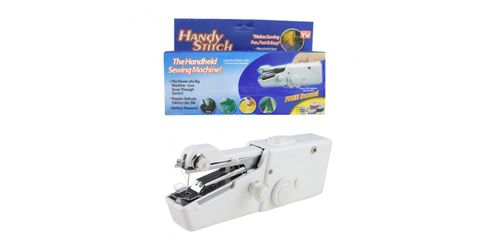 Ручна швейна машинка Handy Stitch White (KG-1036)