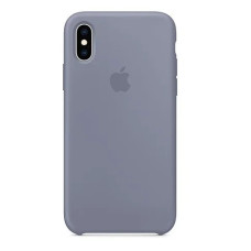 Чохол силіконовий Apple Silicone Case Lavender Grey (світло-сірий) для iPhone X/XS