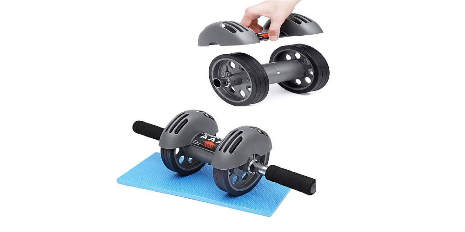 Тренажер - гімнастичний ролик із поверненням Power Stretch Roller Тренажер - гімнастичний ролик із поверненням Power Stretch Roller