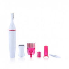 Триммер жіночий Sensitive Precision 4в1 Білий з Рожевим (KG-1159) Триммер жіночий Sensitive Precision 4в1 Білий з Рожевим (KG-1159)