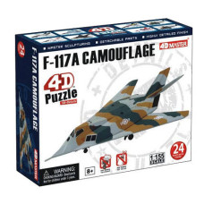 Об'ємний пазл Літак F-117A у масштабі 1/155. 4D Master 26211