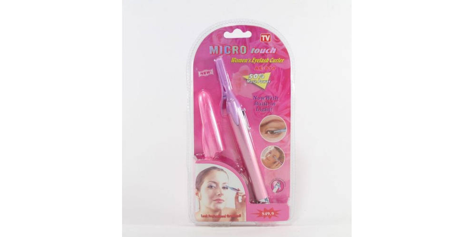 Завивка для вій Micro Touch Women`s Eyelash Curler AE-814 Рожевий (KG-1202)