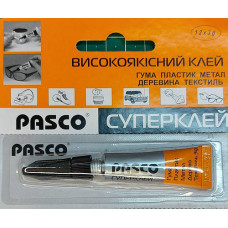 Суперклей универсальный PASCO, тюбик 3 гр.