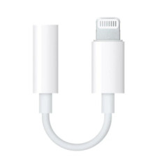 Дата кабель Apple Lightning to 3.5mm Білий (KG-1827)