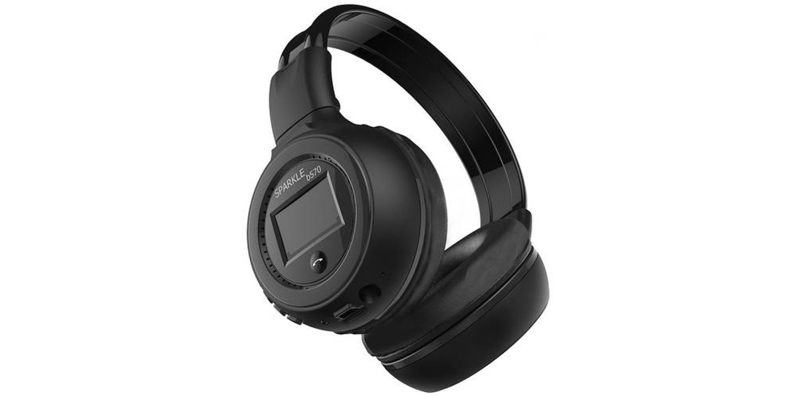 Беспроводные bluetooth наушники-гарнитура Zealot B570 чёрные