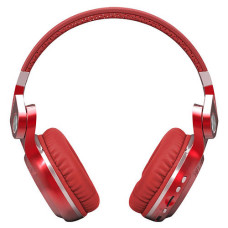 Складные беспроводные bluetooth наушники-гарнитура Bluedio T2+ 36 часов музыки красные