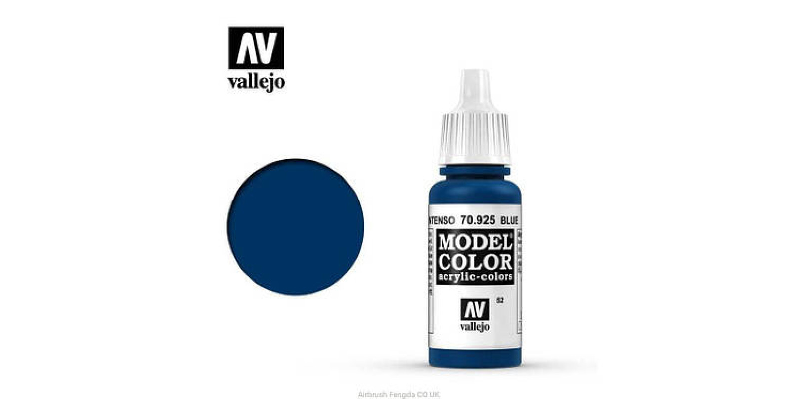 Синий. Краска водорастворимая акриловая 17 мл. VALLEJO MODEL COLOR 70925