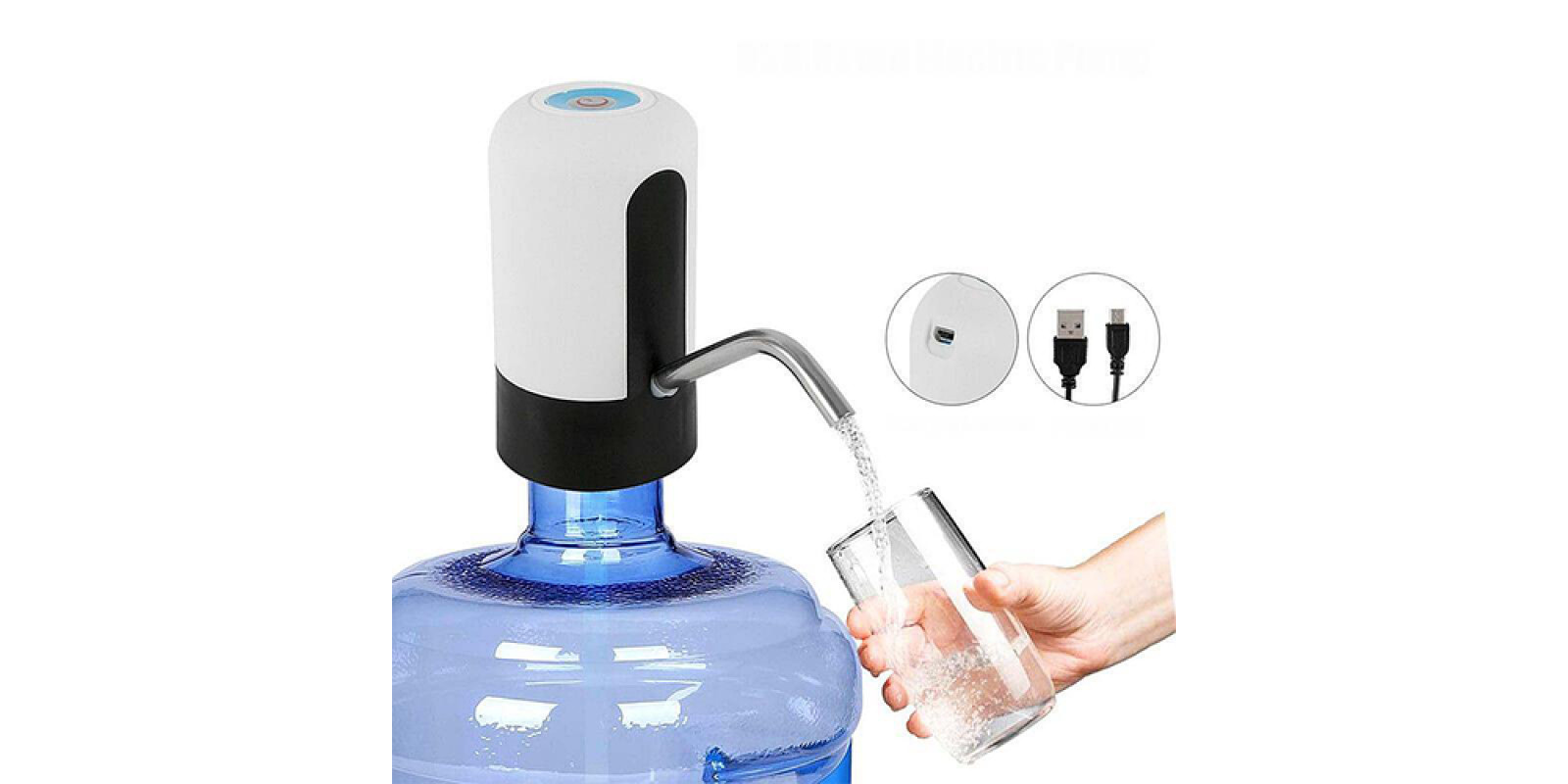 Помпа для воды CHARGING PUMP / Электропомпа на бутыль / Помпа для бутилированной воды