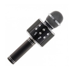 Бездротовий мікрофон для караоке Bluetooth Wester WS-858, чорний (KG-2653)