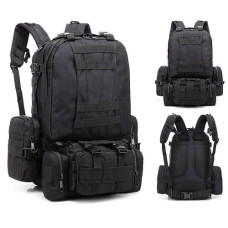 Тактический рюкзак из подсумками B08 55 л (50х30х22 см) / Рюкзак походный B08 600D