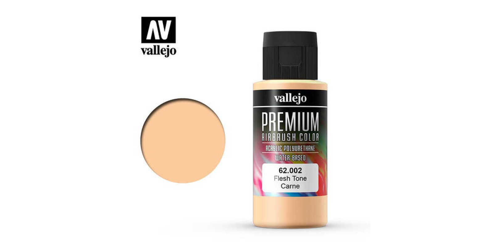 Телесный оттенок. Акрил-полиуретановая краска 60 мл. VALLEJO PREMIUM COLLOR 62002
