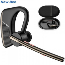 Бездротова bluetooth гарнітура New Bee M50 на 24 години розмов РУС ЯЗ