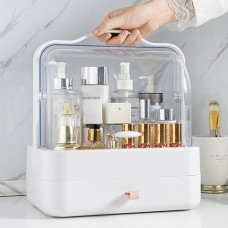 Органайзер для косметики Cosmetic Storage Box 1 секция Белый