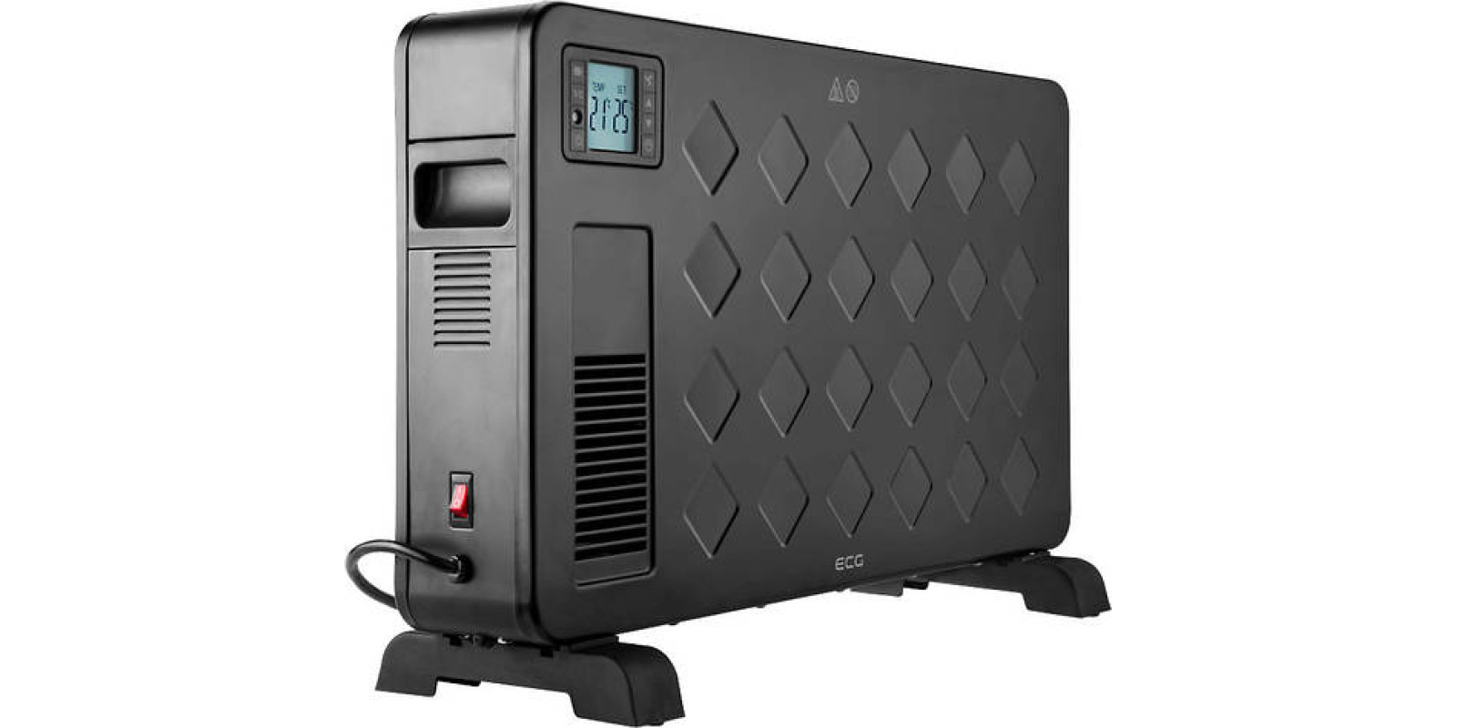 Конвектор ECG TK 2040 DR 2300W Black