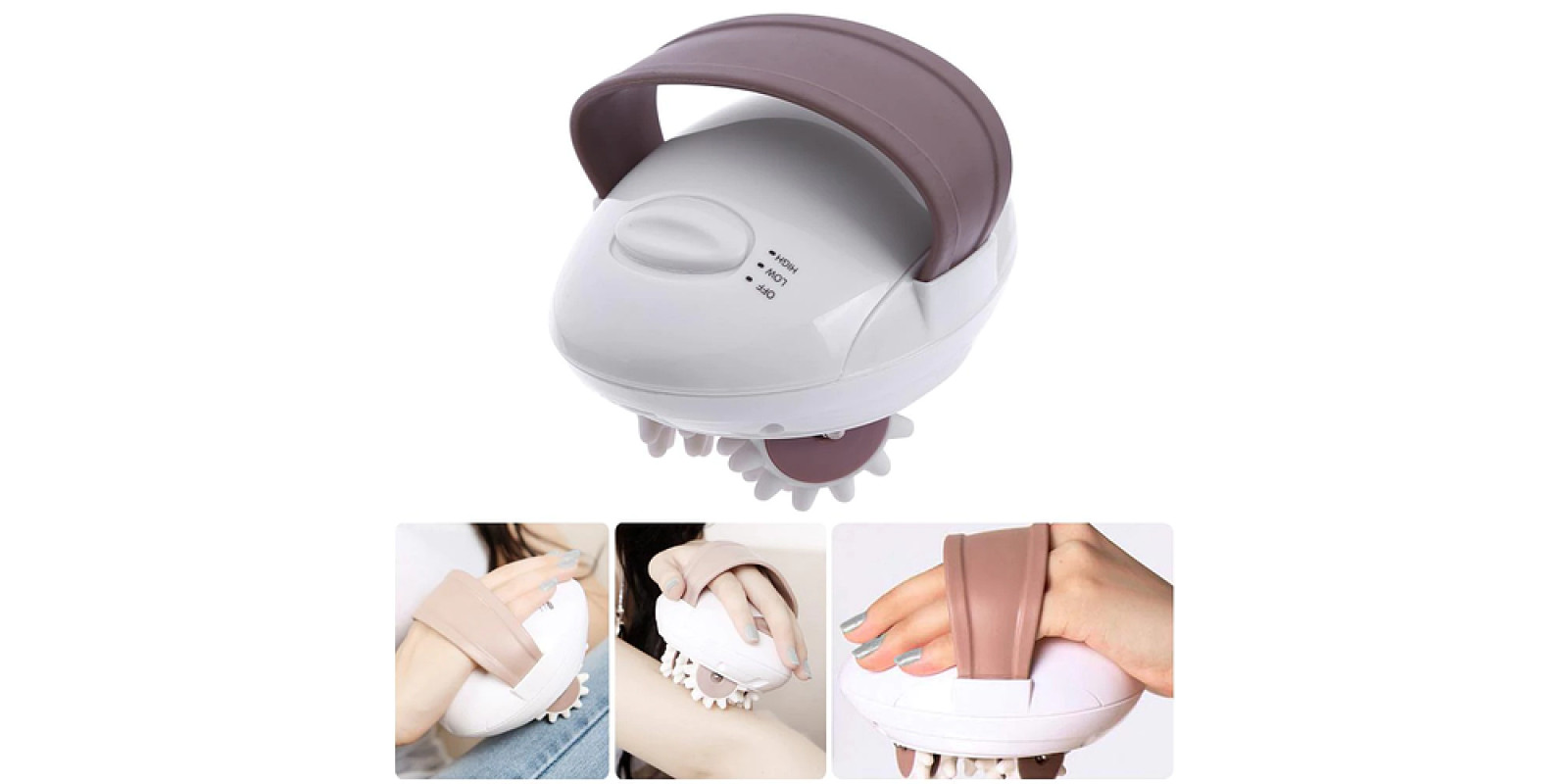 Массажер для тела антицеллюлитный Massager With Wheels / Массажер против целлюлита