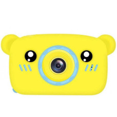 Фотоаппарат детский DVR Baby Camera X-500B Медведь Bear 7692 Желто-голубой