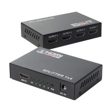 Сплиттер телевизионный 4K HDMI 1x4 порта / HDMI разветвитель