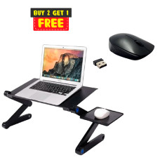 Столик трансформер для ноутбука T8 + Подарок Беспроводная мышь для ноутбука MOUSE 218 Wireless