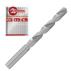 Набір свердел 10 шт. Ø 1,5 мм. INTERTOOL SD-5015