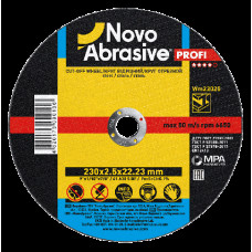 Круг отрезной по металлу NOVOABRASIVE Profi 230 x 2.5 x 22.23