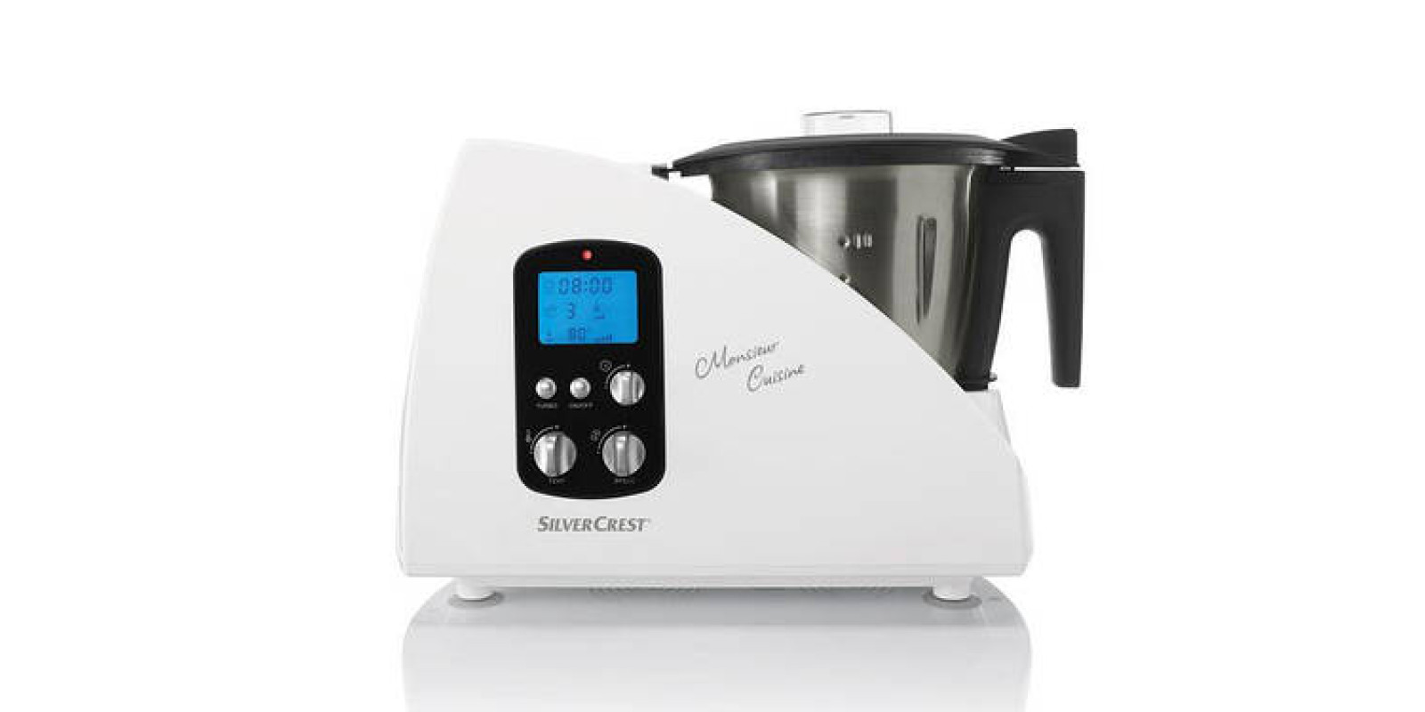 Кухонна машина з пароваркою Silver Crest SKMH 1100 A1 1000 Вт 190-4800 об/хв