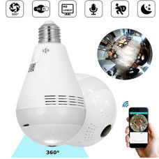 Камера Лампочка CAMERA SMART IP CAD-B13 H302 2MP Кругла / Приховане Відеоспостереження